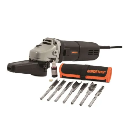 Elektrické dláto Arbortech POWER CHISEL 7 dielna sada 1000W Elektrické dláto Arbortech POWER CHISEL 7 dielna sada 1000W