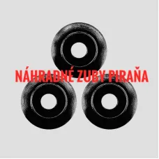 3 ks-Náhradných  výmenných zubov pr. 20mm pre kotúč PIRAŇA
