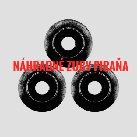 3 ks-Náhradných výmenných zubov pr. 20mm pre kotúč PIRAŇA 3 ks-Náhradných výmenných zubov pr. 20mm pre kotúč PIRAŇA