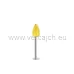 Plameň Ø 6,4 mm stopka 3,2mm Plameň Ø 6,4 mm stopka 3,2mm