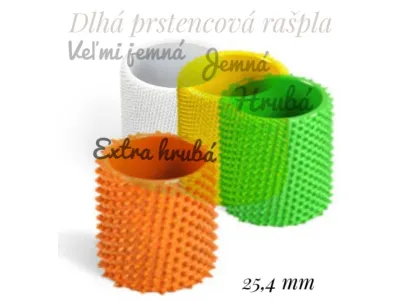 Ihličková rašpľa dlhá -prstencová priemer 25,4mm