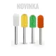 Valec s guľatým vrcholom Ø 6,4 mm stopka 3,2mm 