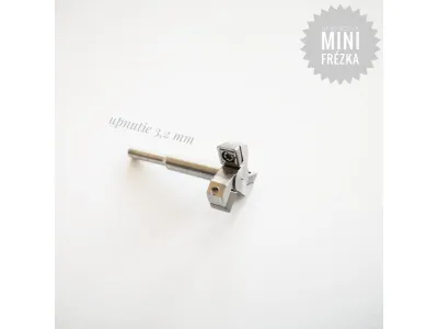 Mini Hranatá 16mm Frézovacia stopka 3,2mm - DCS