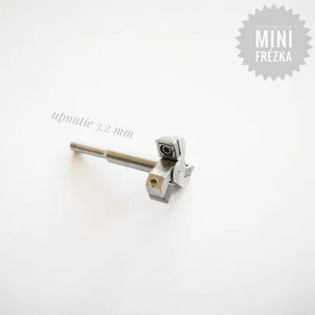 Mini Hranatá 16mm Frézovacia stopka 3,2mm - DCS Mini Hranatá 16mm Frézovacia stopka 3,2mm - DCS