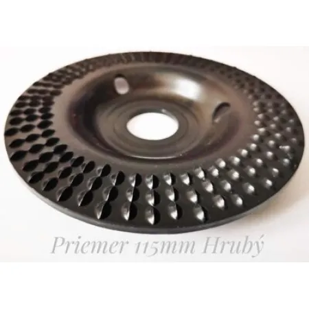 Rašpľový kotúč zapustený Hrubý 115mm rovný KZR-52 Rašpľový kotúč zapustený Hrubý 115mm rovný KZR-52