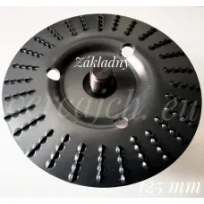 Rašpľový kotúč zapustený šikmý 125 (KRS-12) Zakladný Rašpľový kotúč zapustený šikmý 125 (KRS-12) Zakladný