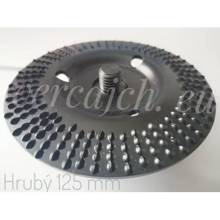 Rašpľový kotúč zapustený šikmý Hrubý 125 (KRS-15)