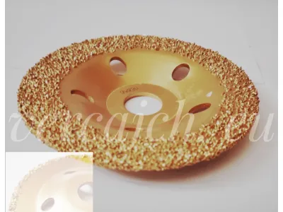 Brusný kotúč s tvrdokovom Ø 125mm JEMNÝ s Hranou 