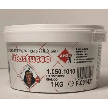 Litostucco – Disperzný rýchloschnúci tmel na drevo a omietku