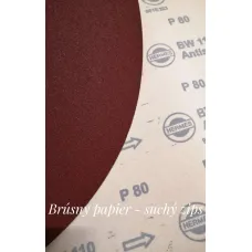 Brúsny papier Ø 300 mm D80 Suchý zips
