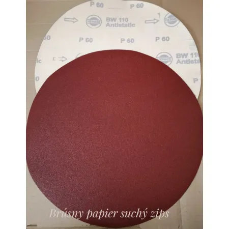 Brúsny papier Ø 400mm D60 - Na suchý zips Brúsny papier Ø 400mm D60 - Na suchý zips