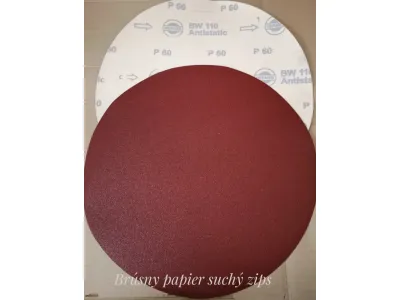 Brúsny papier Ø 600mm D60 - Na suchý zips