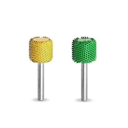 tvar VÁLEC S OBLOU HRANOU-pr.13 mm, stopka3mm žltá SKLADOM tvar VÁLEC S OBLOU HRANOU-pr.13 mm, stopka3mm žltá SKLADOM