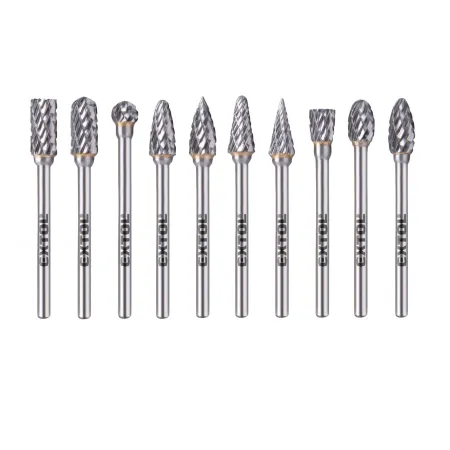 Karbidové frézky 10 ks – stopka 3 mm Karbidové frézky 10 ks – stopka 3 mm