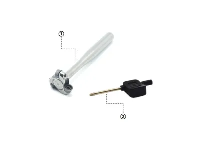 Mini Guľatá 16mm Frézovacia stopka 6mm - SCR