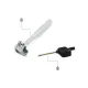 Mini Guľatá 16mm Frézovacia stopka 6mm - SCR
